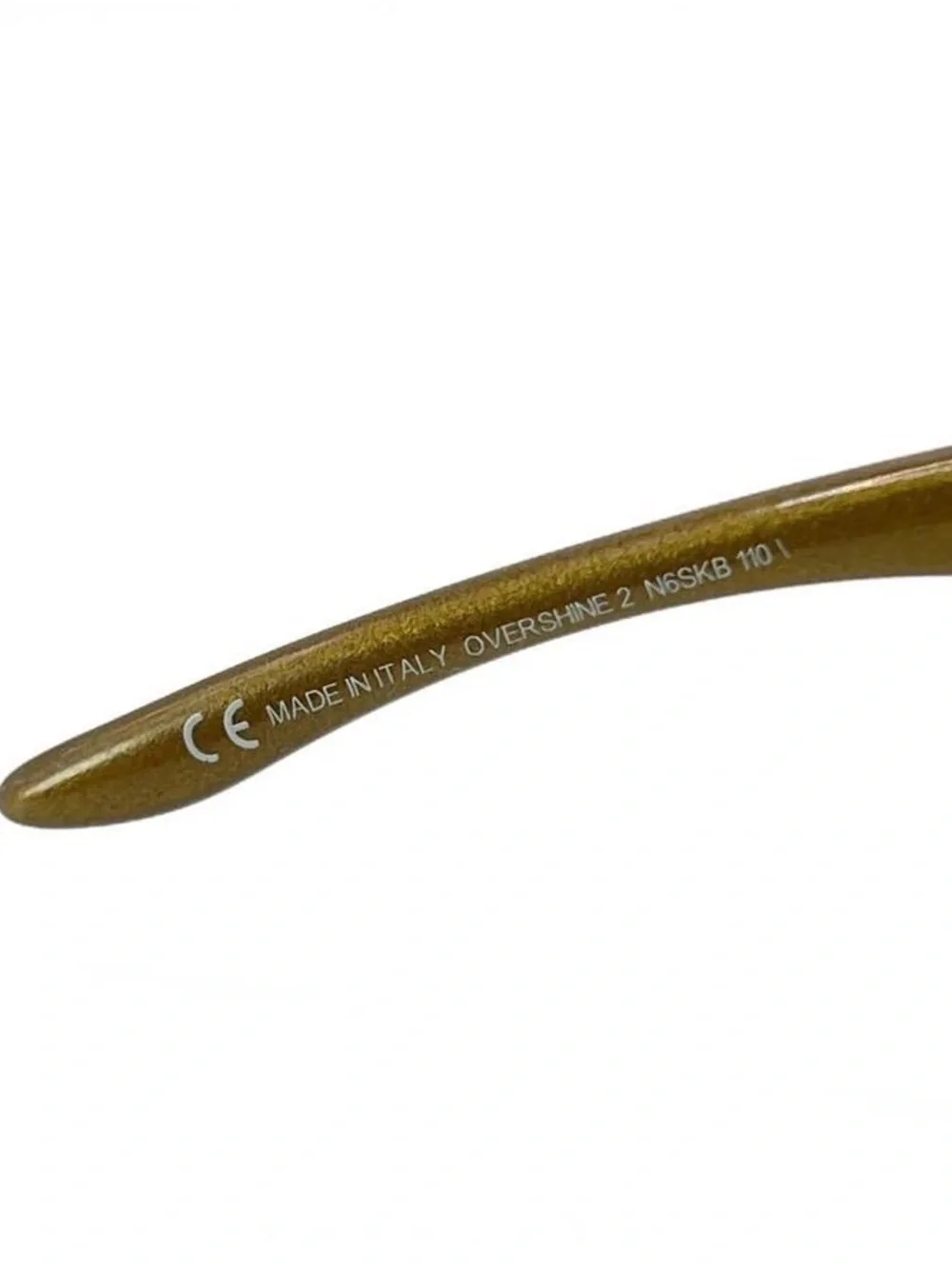 Dior  Brown Shield Sunglasses with White Logo